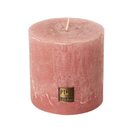 PTMD stompkaars rustiek roze 10x10x10cm | PTMD
