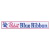Pabst Blue Ribbon Metalen Straatnaambord Wit - 91 x 15 cm | Pabst Blue Ribbon