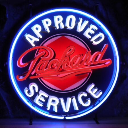 Packard Logo Neon Verlichting 65 cm - Rood