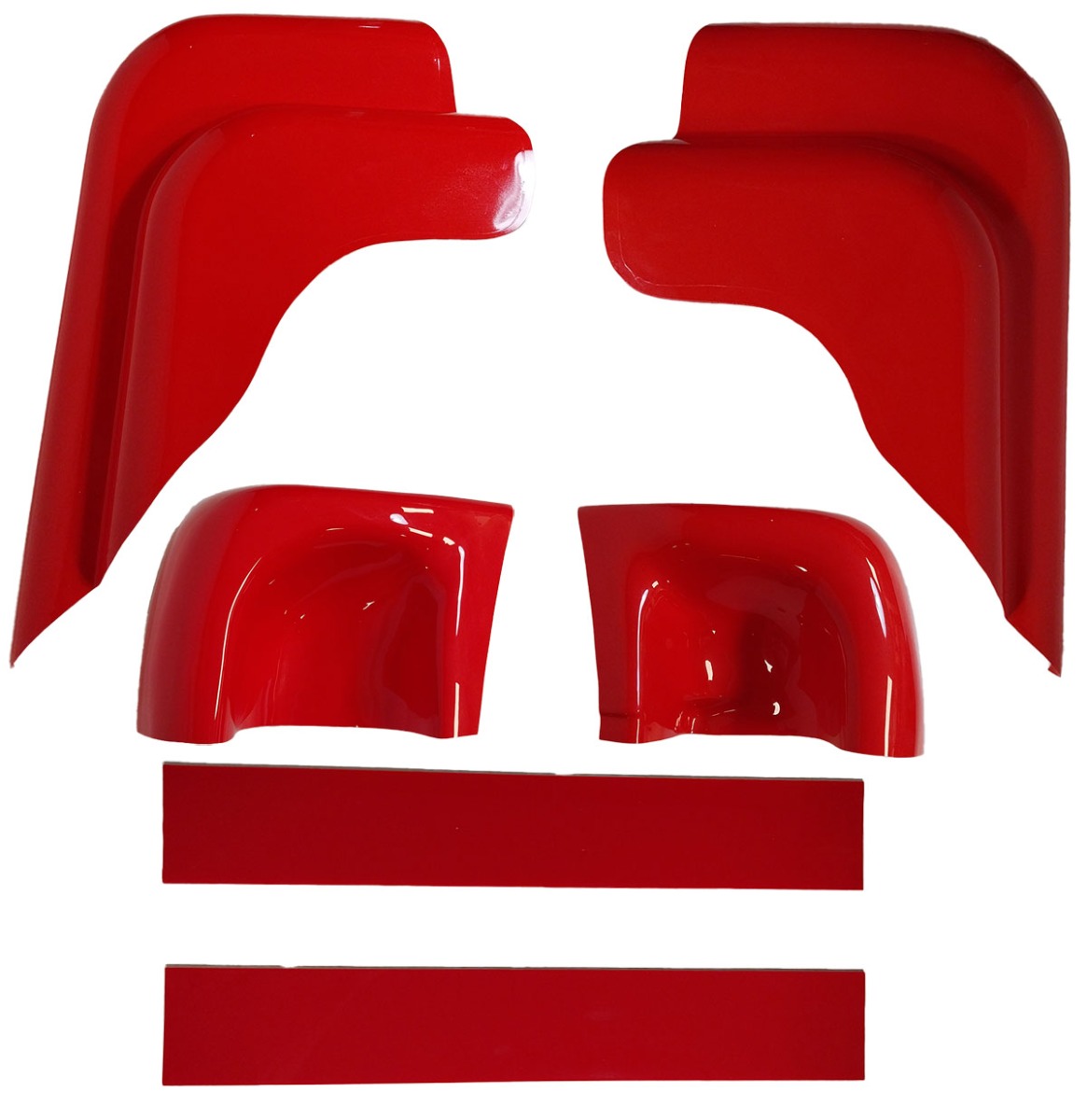 Packard Pla-Mor Plastics Set (6pcs) | Fiftiesstore