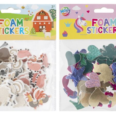 Pak foam stickers