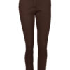 Pantalon Susan Stretch Donkerbruin | Fashionize