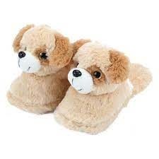 Pantoffels pluche hond kids maat 25-27 |
