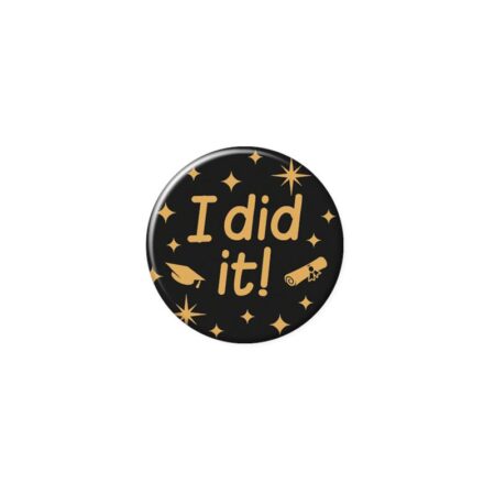 Paperdreams Button - I did it | Paperdreams