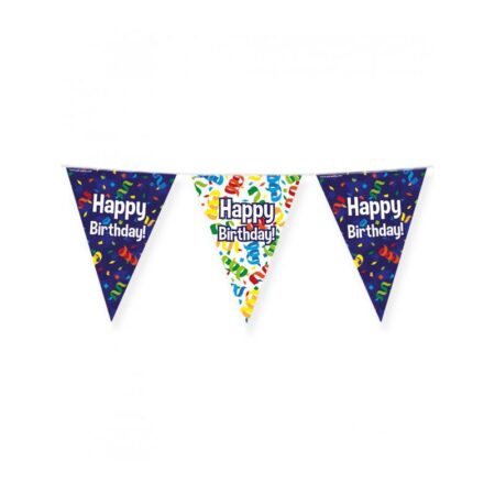 Paperdreams Party vlag - Happy birthday | Paperdreams