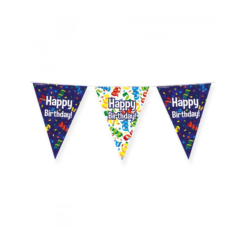 Paperdreams Party vlag - Happy birthday | Paperdreams