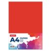 Papier A4 150gr Rood 25 vel |
