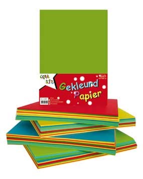 Papier gekleurd a4 80 gram |