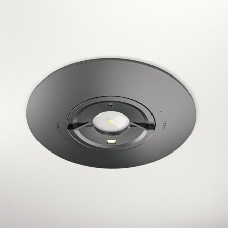 Parvos - LED Inbouwspot Noodverlichting Zwart - 1
