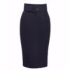 Passy Woolen Skirt Black-S | 43% korting | VON 50