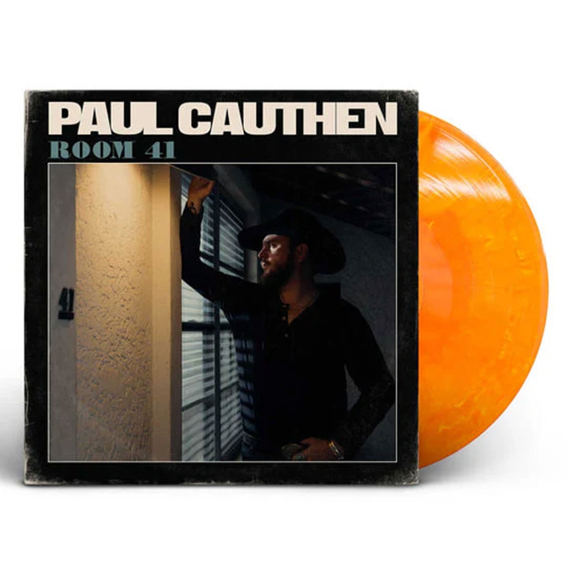 Paul Cauthen - Room 41 (Oranje Swirl Vinyl) (LP) | Fiftiesstore