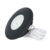 Pavo LED inbouwspot Plat (meubelspot) - 3W 300 Lumen - 2700K warm wit - Lage inbouwdiepte - Dimbaar - Rond - Voor binnen - Zwart | HOFTRONIC