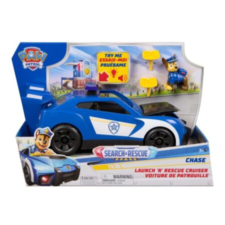 Paw Patrol Search & Rescue Vehicle Chase Police | Spinmaster