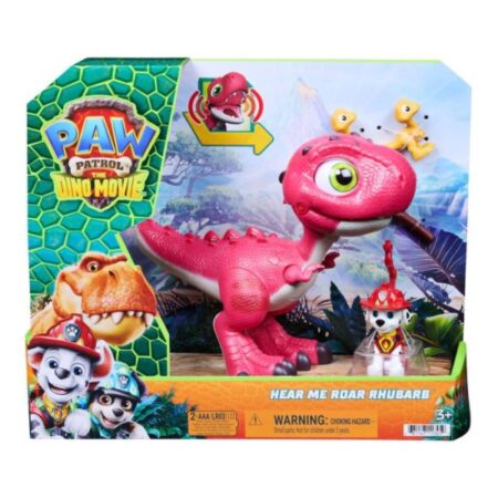 Paw Patrol The Dino Movie Hear Me Roar Rhubarb & Marshall | Spinmaster