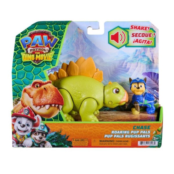 Paw Patrol The Dino Movie Roaring Dino & Chase | Spinmaster