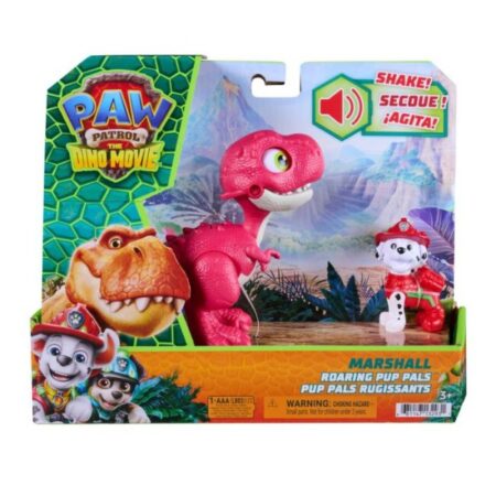 Paw Patrol The Dino Movie Roaring Dino & Marshall | Spinmaster