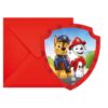 Paw Patrol Uitnodigingen 6 Stuks |