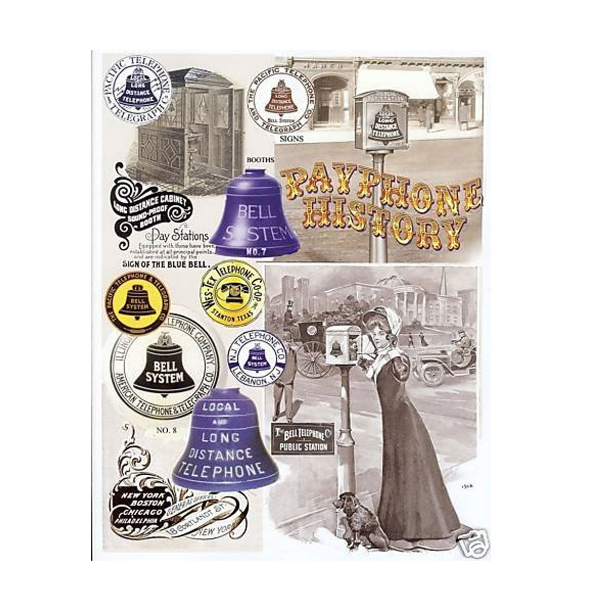 Payphone History Boek | Fiftiesstore