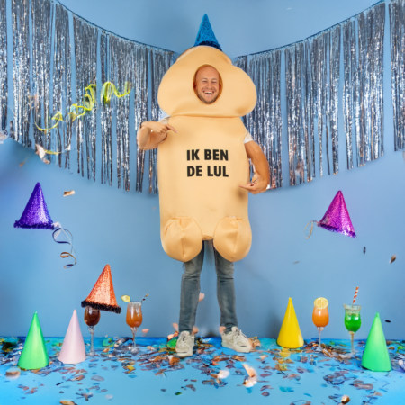 Penis kostuum unisex one size - Penis pak 'Ik ben de lul' | PartyXplosion
