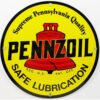 Pennzoil Emaille Bord 12" / 30 cm | Pennzoil