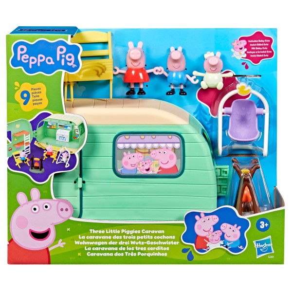 Peppa Pig Three Little Piggies Caravan |