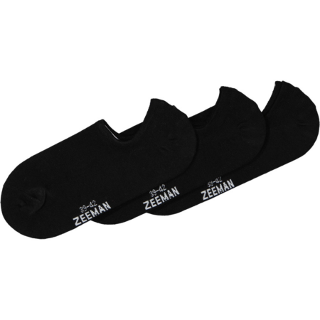 Perfect footies - Zwart | Zeeman
