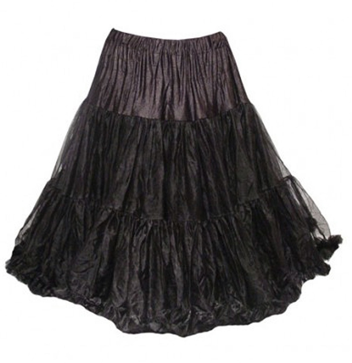 Petticoat Soft Model 835 Black-23 inch (58 cm)/21 inch (53cm) | Fiftiesstore