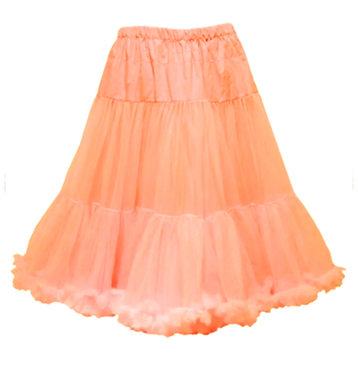 Petticoat Soft Model 835 Peach-23 inch (58 cm)/21 inch (53cm) | Sam's Mfg
