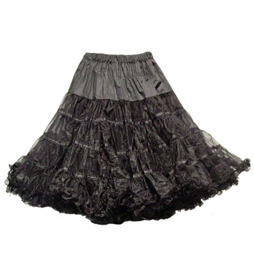 Petticoat model 1040 Black-25 inch (63