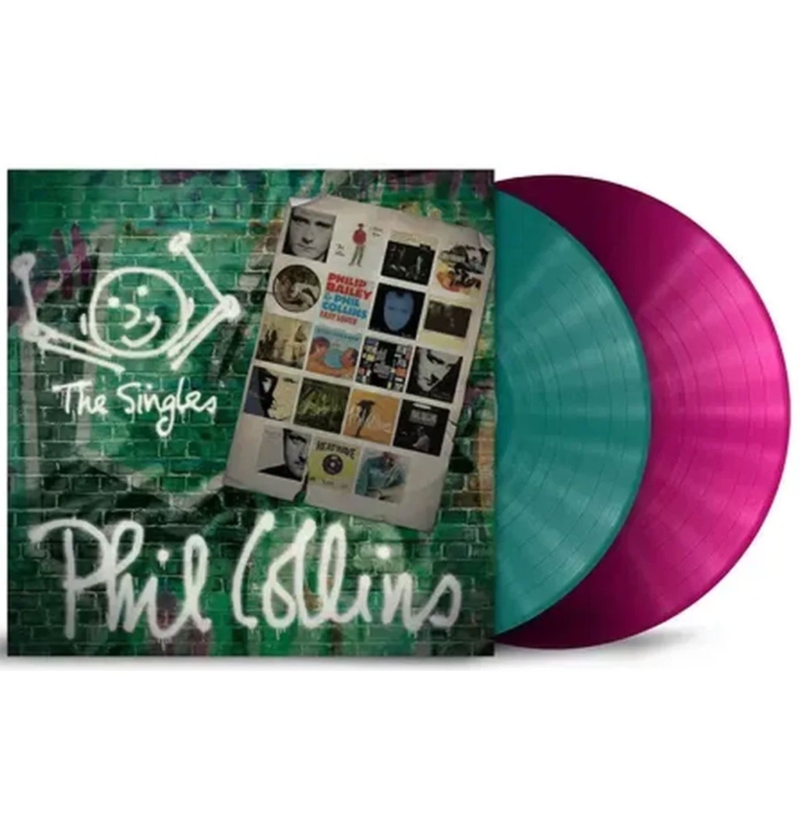 Phil Collins - The Singles (Petrol & Magenta Vinyl) 2 (LP) | Fiftiesstore