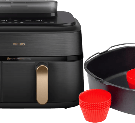 Philips 5000 Series Dual Basket NA552/00 + Bakmeesterset
