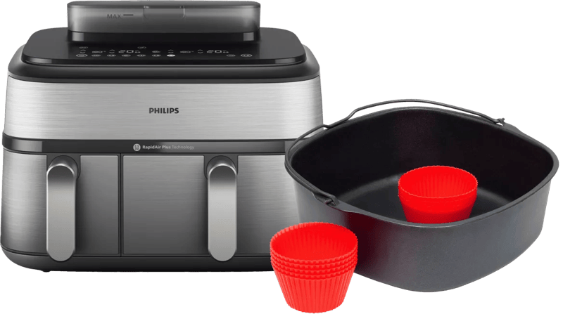 Philips 5000 Series Dual Basket NA555/00 + Bakmeesterset