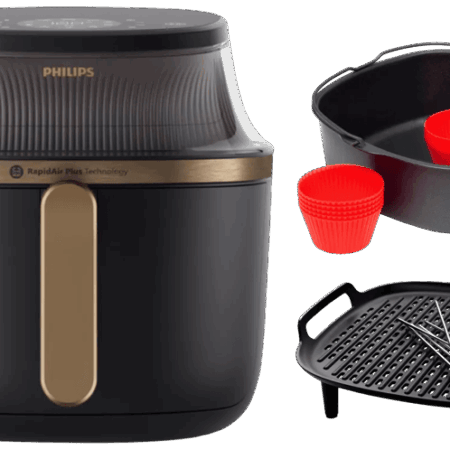 Philips Airfryer XXL 3000 Serie NA342/00 + Grillkit + Bakset