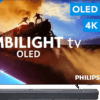 Philips Ambilight 48'' OLED760 4K (2025) + JBL Bar 2.1 Deep Bass MK2 Zwart