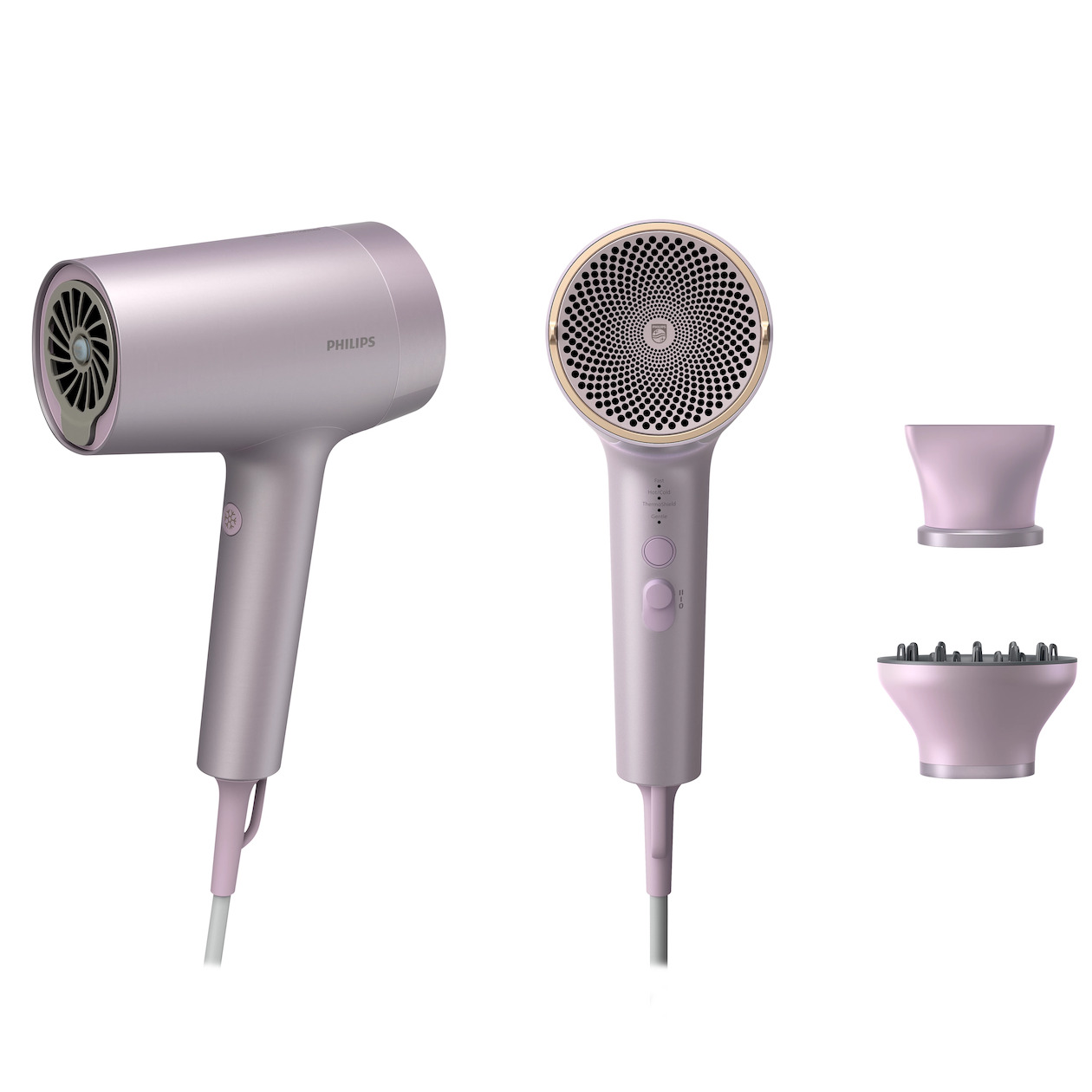 Philips BHD723/10 Haardroger Paars | Philips