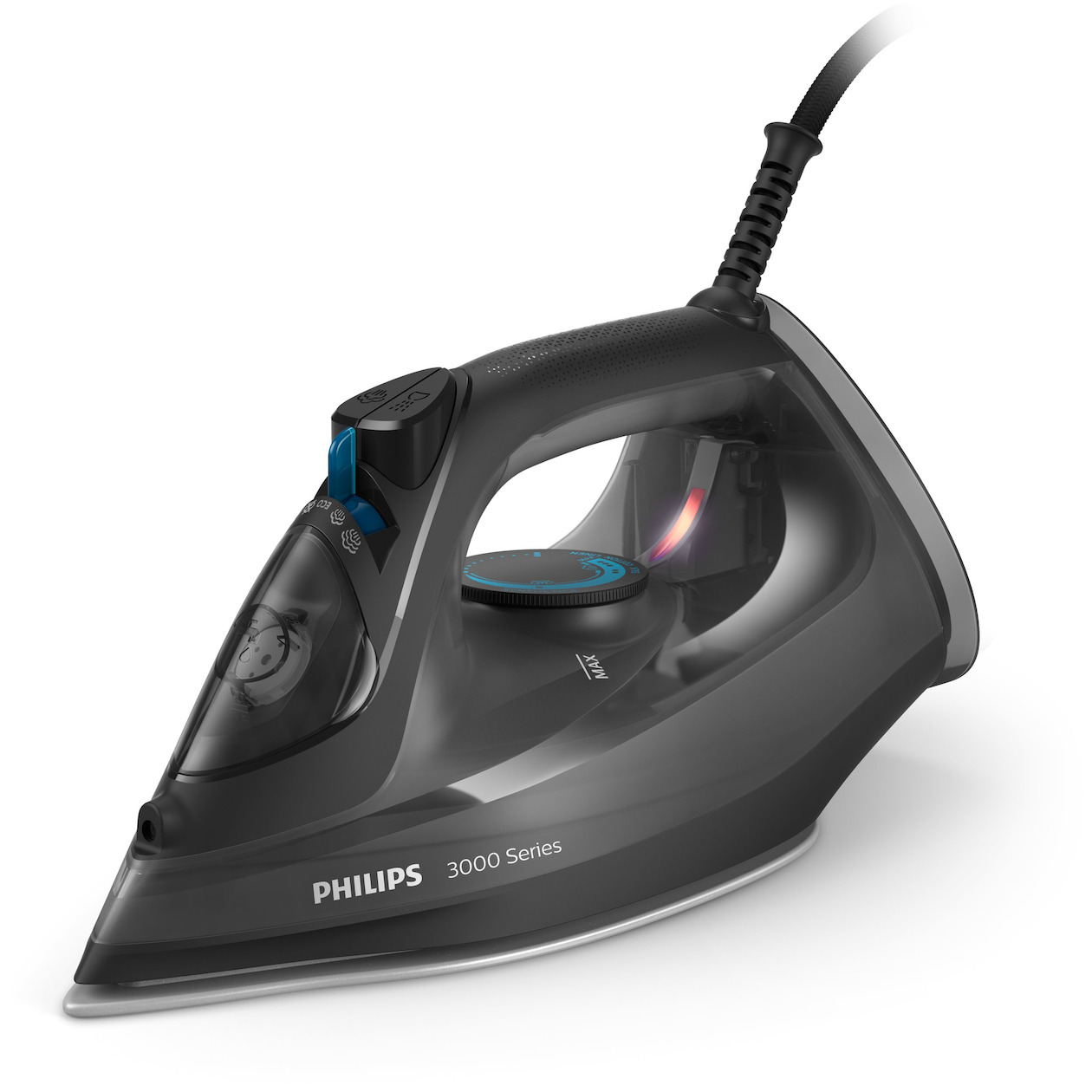 Philips DST3041/80 Stoomstrijkijzer Zwart | Philips