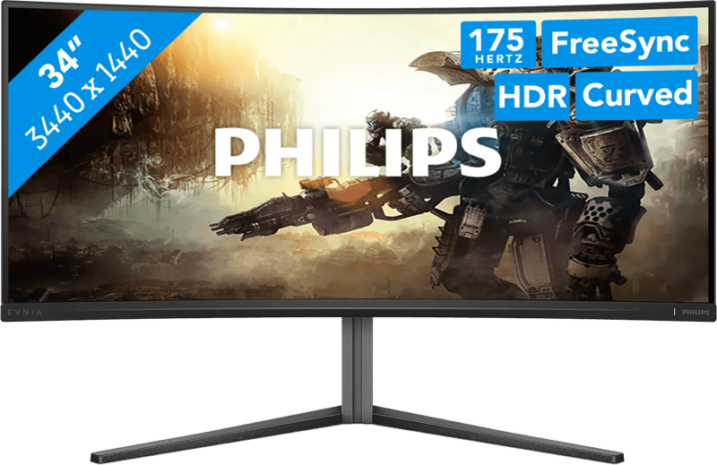 Philips Evnia 34M2C6500/00 QD-OLED Curved