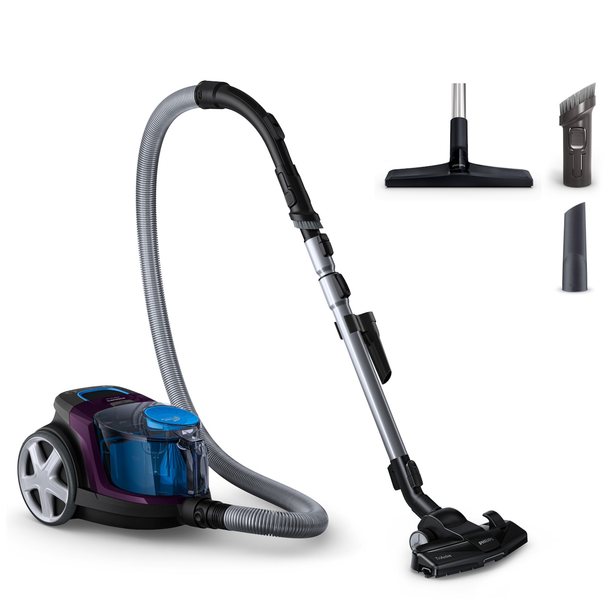 Philips FC9333/09 Stofzuiger zonder zak Zwart | Philips