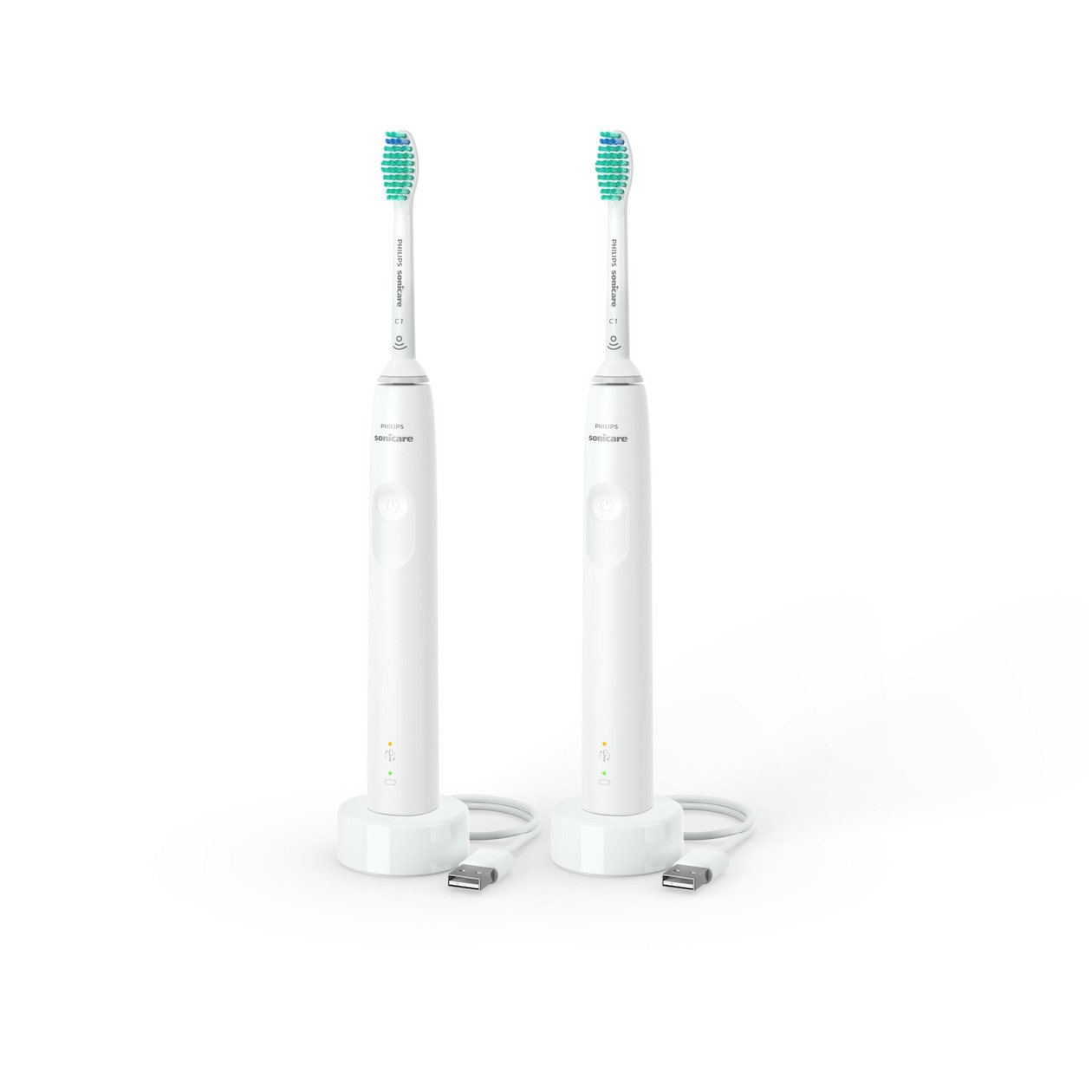 Philips HX3675/13 Sonicare Duo Tandenborstel Wit | Philips