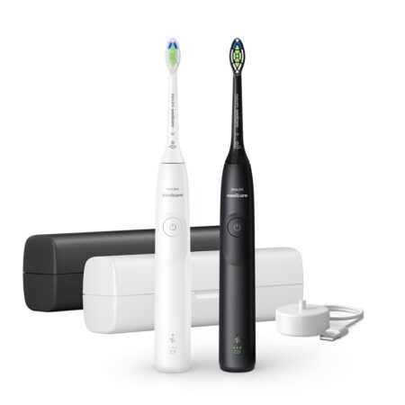 Philips HX7109/01 Duo Sonicare Tandenborstel Zwart | Philips