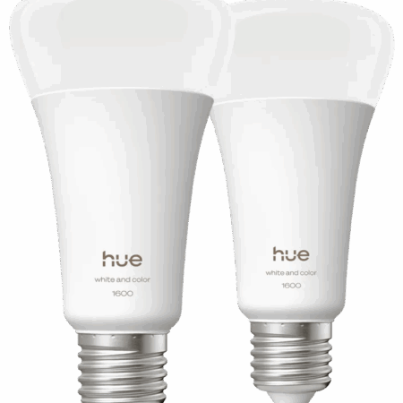 Philips Hue A67 White and Color 1600lm E27 Duo Pack
