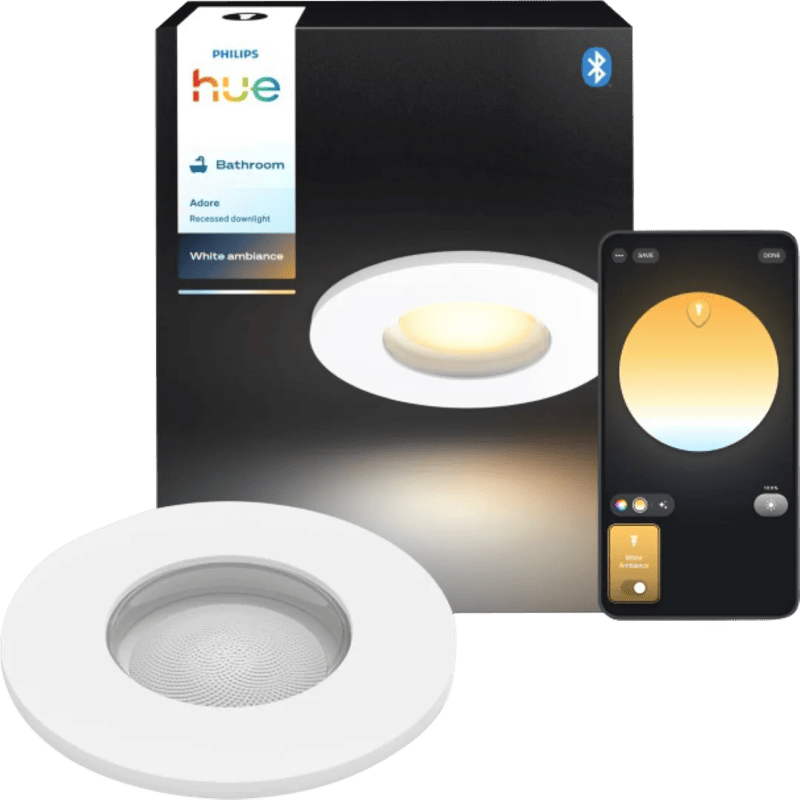 Philips Hue Adore badkamerinbouwspot White Ambiance Wit