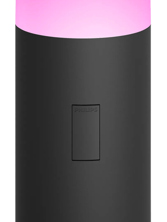 Philips Hue Calla sokkellamp White and Color zwart laag uitbreiding