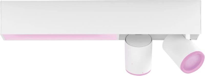 Philips Hue Centris Opbouwspot White and Color - Wit - Rechthoek - 2-spots