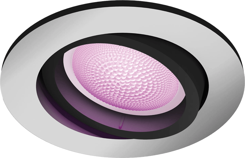 Philips Hue Centura inbouwspot White and Color - rond - Aluminium