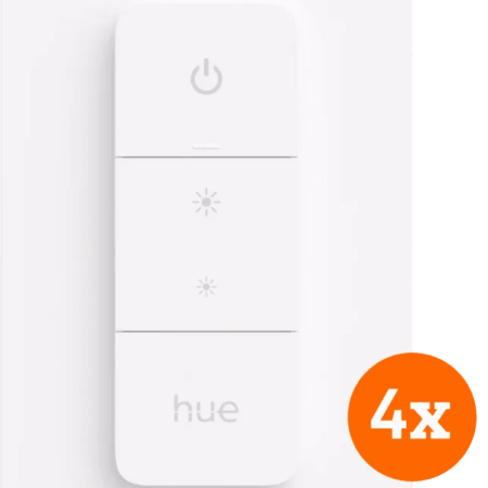 Philips Hue Draadloze dimmer switch 4-pack