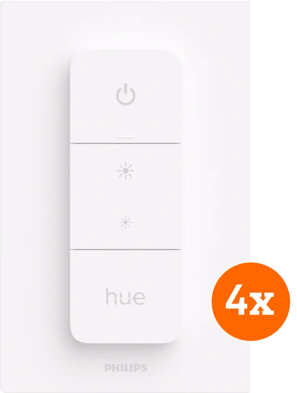 Philips Hue Draadloze dimmer switch 4-pack