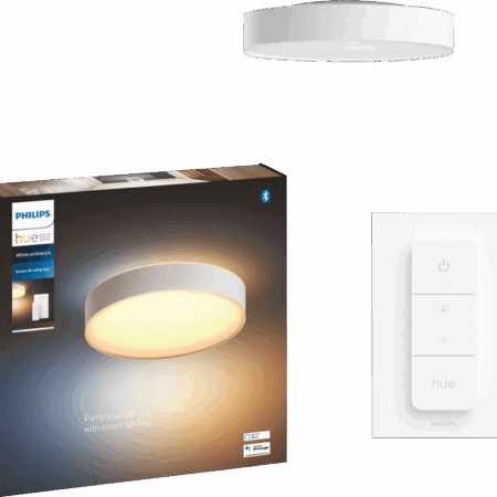 Philips Hue Enrave M plafondlamp White Ambiance Wit + dimmer