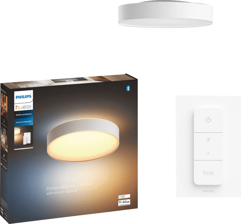 Philips Hue Enrave M plafondlamp White Ambiance Wit + dimmer