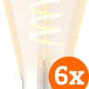 Philips Hue Filament White Ambiance Edison XL 6-pack